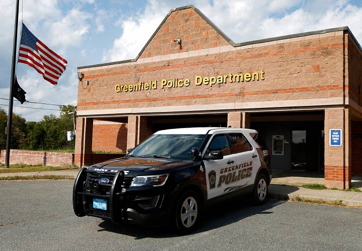 The Greenfield Police Station on High Street.