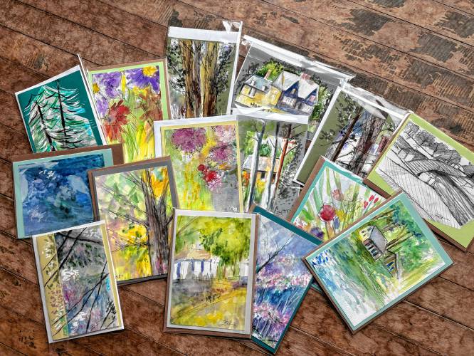The work of New Salem artist Donna Eaton. 