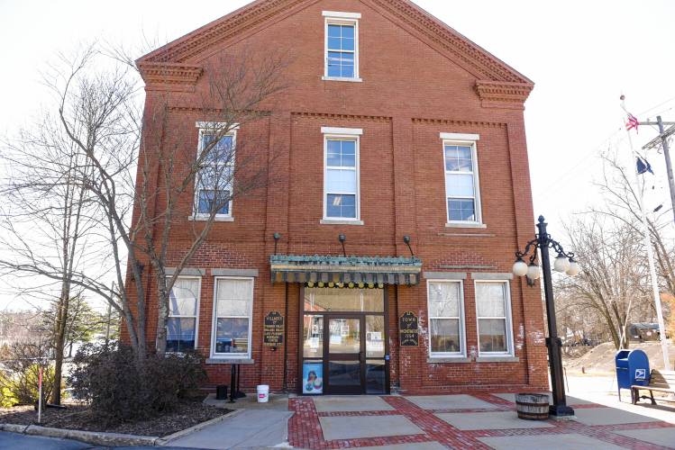 Montague Town Hall in Turners Falls.