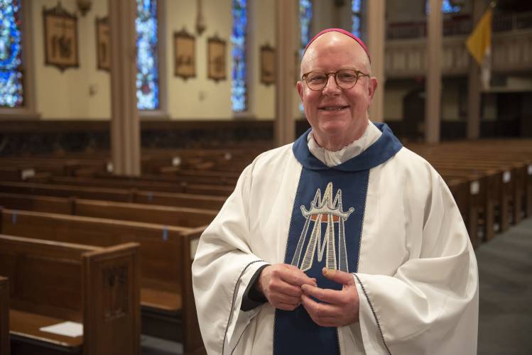Bishop William Byrne of the Roman Catholic Diocese of Springfield. 