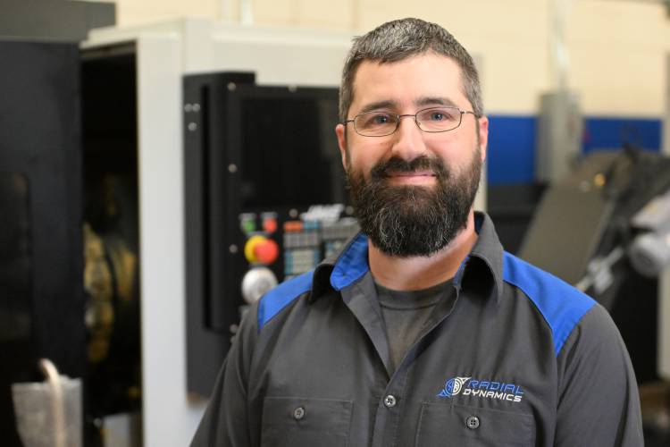 Eric Amato of Radial Dynamic in Greenfield.