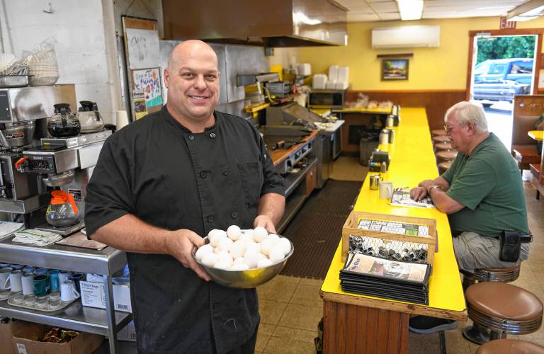 Charles Garbiel is the owner of the Shady Glen Diner on Avenue A in Turners Falls.