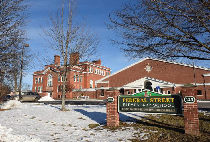 Federal Street School in Greenfield. Federal Street School in Greenfield.