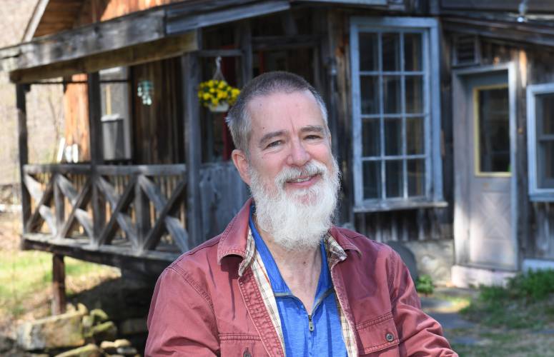 Brad Compton lives a mile off the grid in Warwick off Beech Hill Road. 