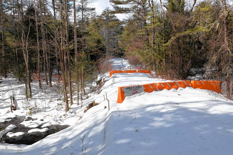 The Keystone Bridge in the Quabbin watershed in New Salem.