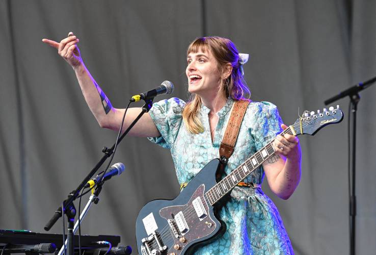 Hannah Mohan on Saturday at the Green River Festival at the Franklin County Fairgrounds.