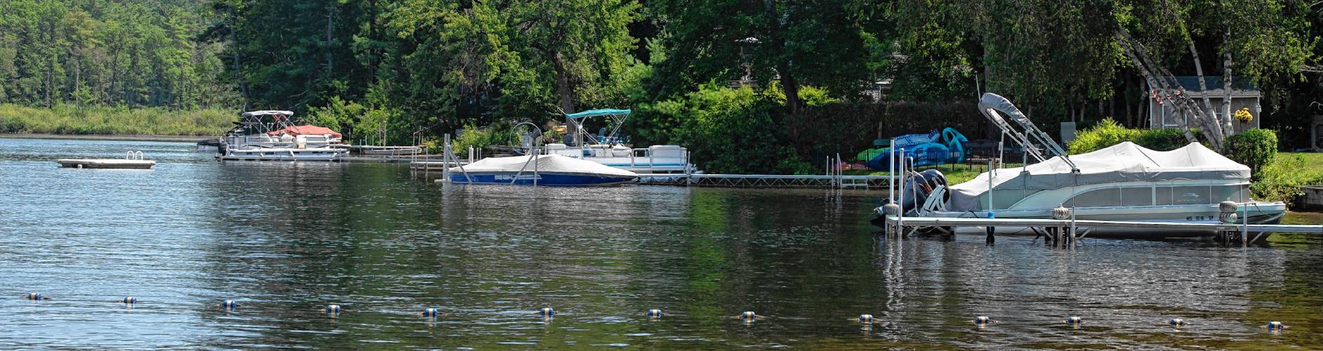 Lake Wyola in Shutesbury on Monday afternoon. A serious collision involving two boats that injured one person on Lake Wyola in June is prompting town officials to consider forming a committee to examine overhauling a bylaw that governs use of the 128-acre site.