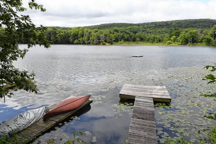 Ashfield Lake in Ashfield.