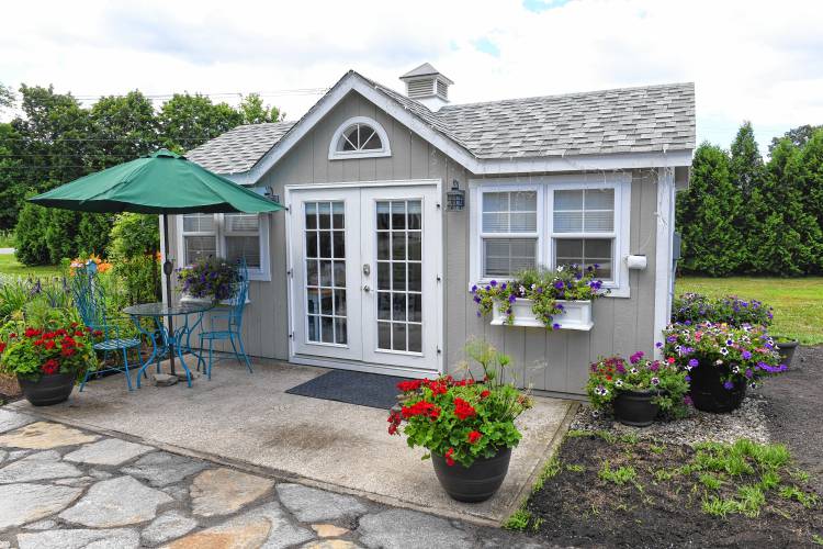The retail store at the Where We Create quilt shop and studio in Bernardston. 