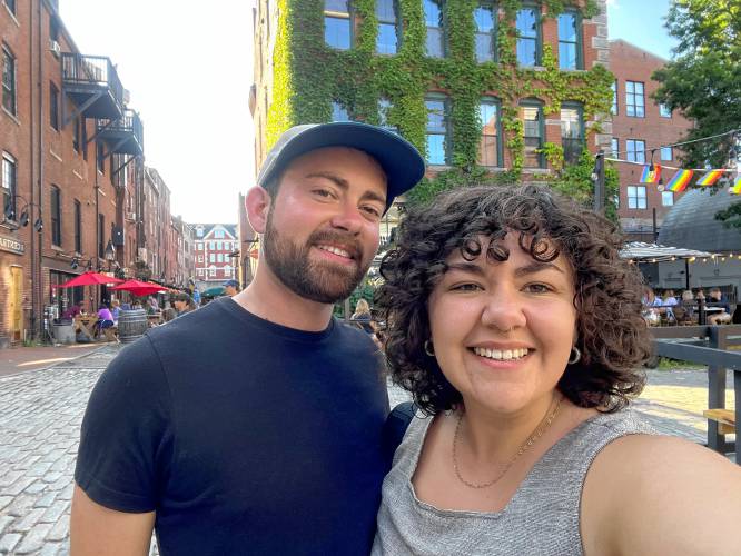 Jaydon Diamond and Kaihla Laurent met while baristas in Hatfield. They went into business together, founding Woodnote Coffee Company, which is finding a foothold in Franklin County thanks to the Greenfield Farmers Market.