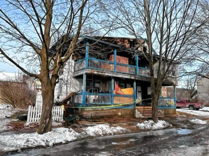 Eight residents have been displaced following a second-alarm fire late Wednesday night at 12 H St. in Turners Falls.