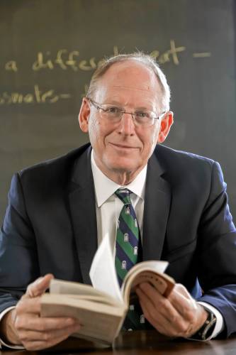 Deerfield Academy Head of School John Austin was the lead author and researcher on “Thriving in a World of Pluralistic Contention: A Framework for Schools.” Deerfield Academy Head of School John Austin was the lead author and researcher on “Thriving in a World of Pluralistic Contention: A Framework for Schools.”