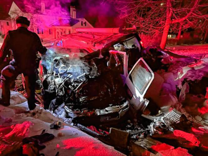 A 35-year-old West Springfield man was taken by helicopter to Baystate Medical Center in Springfield on Wednesday night after he crashed a stolen black Chevrolet Silverado, resulting in severe injuries.