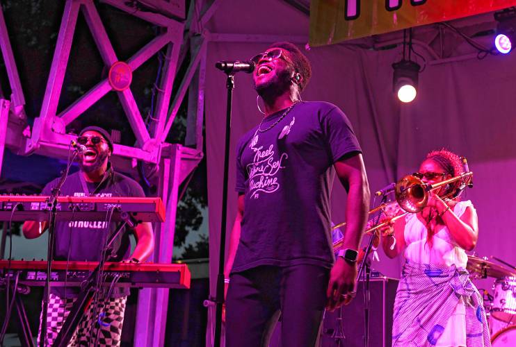 Cimafunk plays Friday night at the Green River Festival at the Franklin County Fairgrounds.