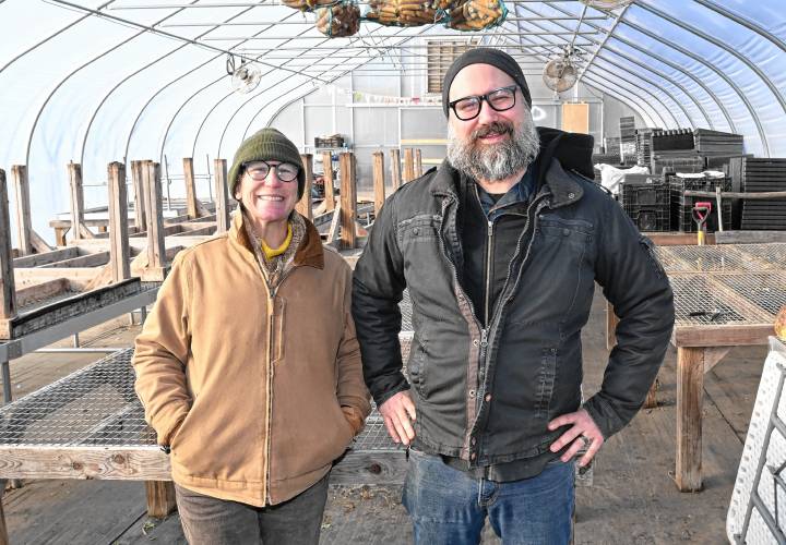 Meryl LaTronica and Joshua Faller are the new co-executive directors of Just Roots in Greenfield.