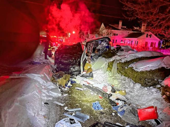 A 35-year-old West Springfield man was taken by helicopter to Baystate Medical Center in Springfield on Wednesday night after he crashed a stolen black Chevrolet Silverado, resulting in severe injuries.