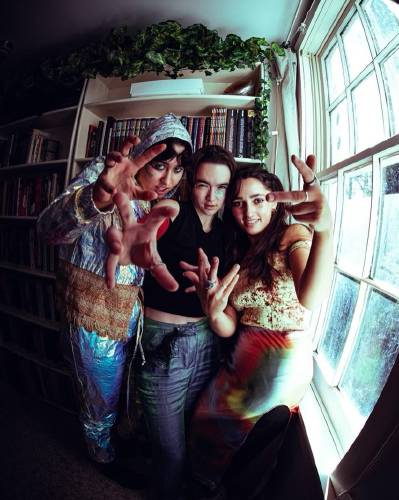 The Shelburne Falls-based group Kalliope Jones is Lou Batteau (guitar/keyboards), Wes Chalfant (bass), and Isabella DeHerdt (guitar). The band will release “Carnivorous,” their first full-length album since 2017, on April 10, and will host an album release show at the Iron Horse in Northampton on Friday, April 11, at 7 p.m.
