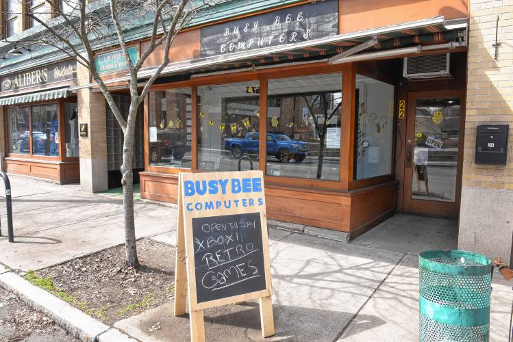 Busy Bee Computers at 22 Federal St. in Greenfield.