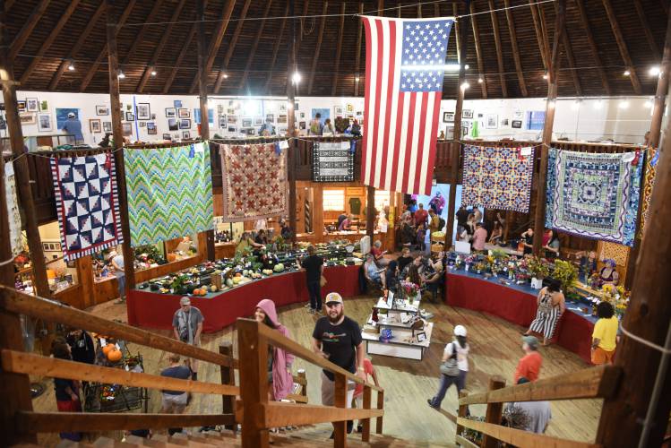 The Roundhouse exhibits at the Franklin County Fair in 2023.