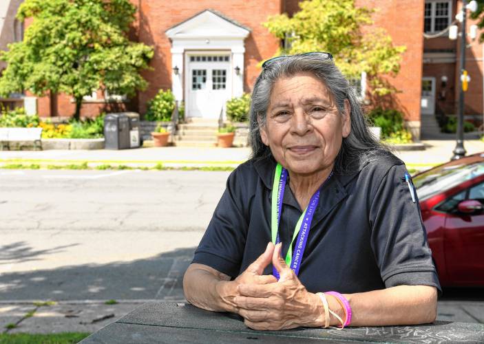 Greenfield resident Maria Burge is the Greenfield Police Department’s first-ever community liaison.
