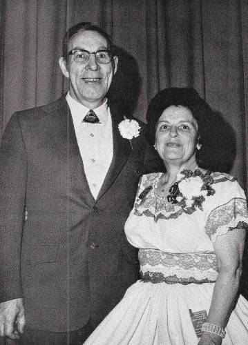 The late Dana and Rita Blood founded the Jumptown Twirlers in 1962.