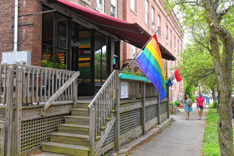 Dreamhouse restaurant on Third Street in Turners Falls.
