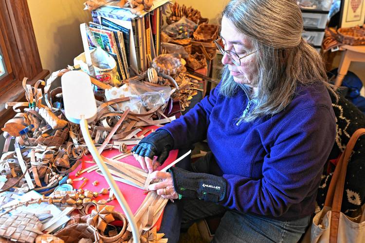 Elaine Moe, the grandchild of Finnish immigrants, did not learn the practice from her family growing up. When she began dabbling in birch bark basketry about 15 years ago, “my hands just knew,” she said. “It was like coming home. This is me.”