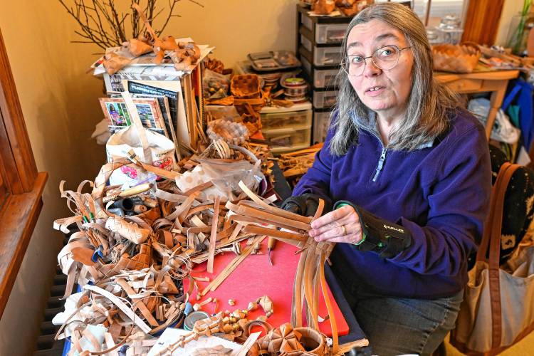 Elaine Moe, the grandchild of Finnish immigrants, did not learn the practice from her family growing up. When she began dabbling in birch bark basketry about 15 years ago, “my hands just knew,” she said. “It was like coming home. This is me.”