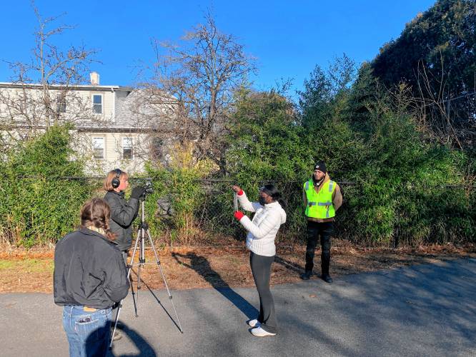 Four Rivers Charter Public School seniors have spent the last several months traveling around New England to produce “Roots of Change,” a 25-minute documentary exploring the relationship between climate change, formerly incarcerated people and green reentry programs.