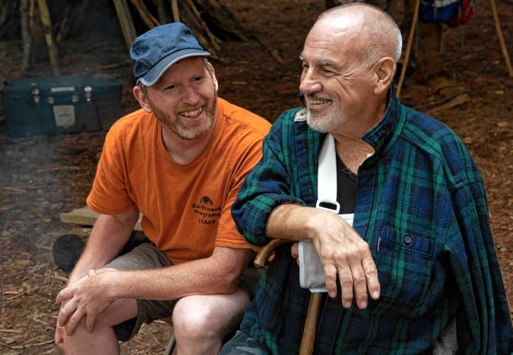Frank Grindrod, owner and founder of Earthwork Programs, and Mike Haynack talk about how Grindrop saved Haynack’s life through administering CPR. 