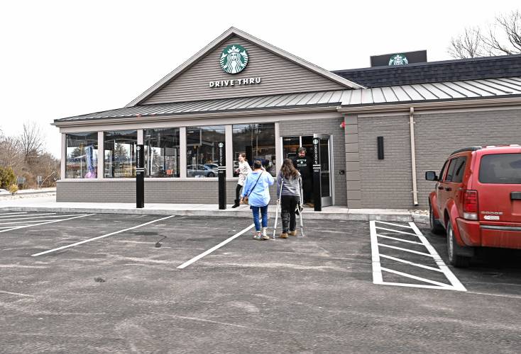 Starbucks on Mohawk Trail in Greenfield. Starbucks on Mohawk Trail in Greenfield.