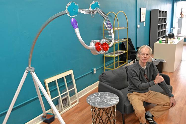 Greenfield resident JJ White is opening his Art Deviation Gallery & Store on Main Street in Greenfield. 
