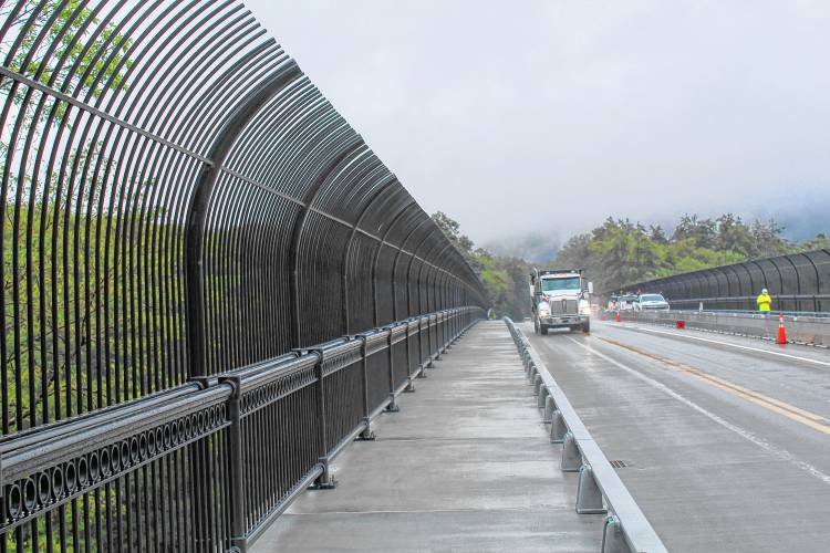 The French King Bridge safety barriers