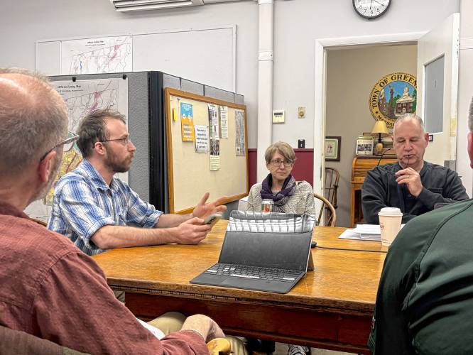 At-Large City Councilor John Garrett speaks Thursday in favor of proposed ordinances intended to bolster housing and development in downtown Greenfield. At-Large City Councilor John Garrett speaks Thursday in favor of proposed ordinances intended to bolster housing and development in downtown Greenfield.