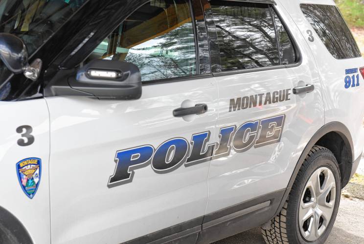 Montague police cruiser. Montague police cruiser.