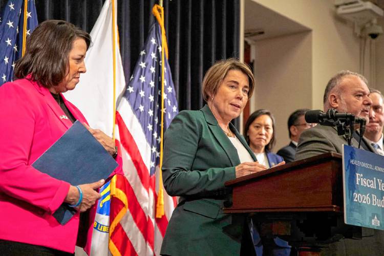 Gov. Maura Healey maintains she is not raising taxes in her latest budget proposal, despite applying existing taxes to certain purchases. Gov. Maura Healey maintains she is not raising taxes in her latest budget proposal, despite applying existing taxes to certain purchases.