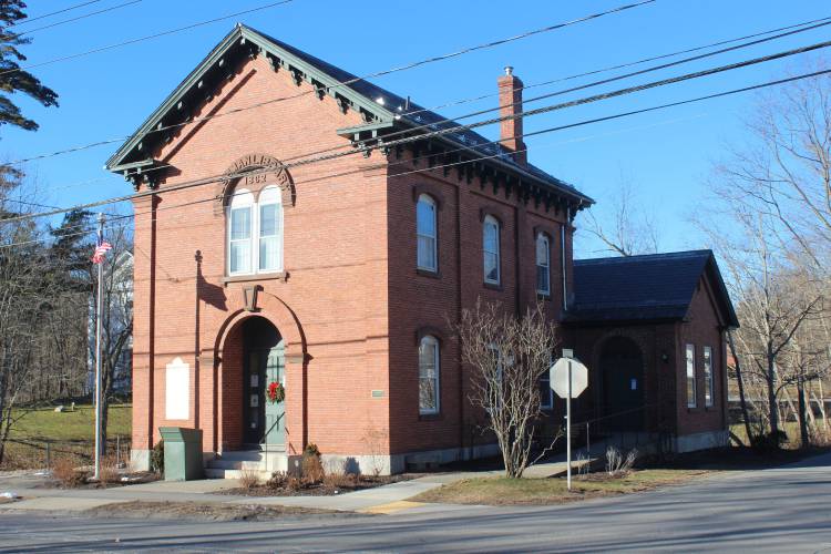 Cushman Library at 28 Church St. in Bernardston.