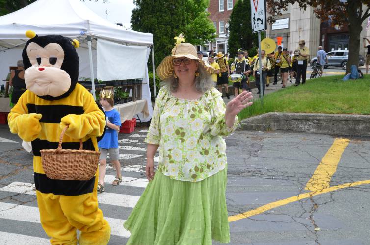 Community members attend Greenfield’s 2022 Bee Fest. The 14th annual event returns Saturday.
