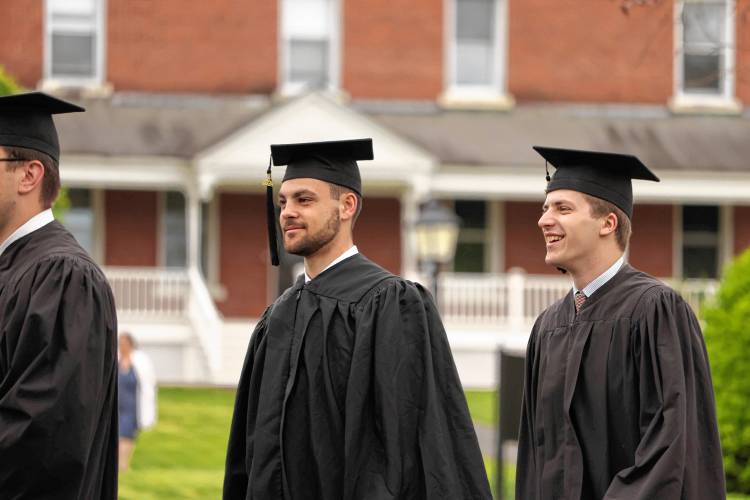 Thomas Aquinas College’s Northfield campus bid farewell to the 30 graduates in the Class of 2024 on Saturday.