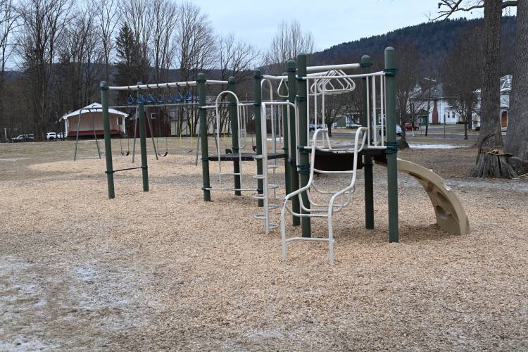 Fundraising efforts are underway to replace Buckland-Shelburne Elementary School’s three playgrounds, which are geared toward students in different grade levels. Shelburne’s Community Preservation Committee voted unanimously last week to support fully funding the Parent-Teacher Organization’s request for $100,000 to replace one of the three playgrounds.