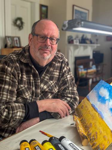 The LAVA Center in Greenfield will host an art exhibit featuring work by Steven Howe throughout May. 